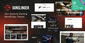 Gunslinger Gun Store & Hunting WP Theme