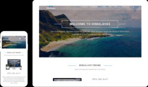 Himalayas Pro One Page WP Theme