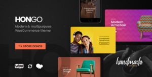 Hongo Modern & Multipurpose WooCommerce WP Theme