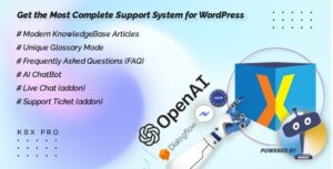 KnowledgeBase Glossary, FAQ & HelpDesk ChatBot