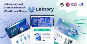 Labtory Laboratory and Science Research WP Theme