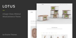 Lotus Modern Minimal WP WooCommerce Theme