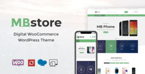 MBStore Digital WooCommerce WP Theme