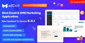 Maildoll Email Marketing & SMS Marketing SaaS Application