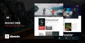 Mancink Fishing & Angling WP Theme