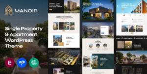 Manoir Single Property & Apartment WP Theme