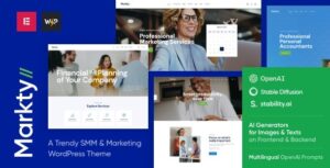 Markty SMM & Marketing WP Theme