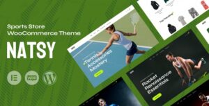 Natsy Sports Store WooCommerce Theme