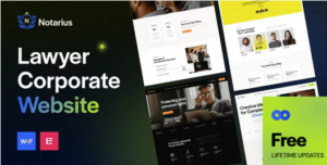 Notarius Legal Advisor & Law Services WP Theme