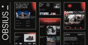 Obsius Creative Agency Theme