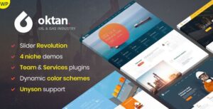 Oktan Oil & Gas Industry WP Theme