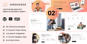 Onekorse LMS Education Theme