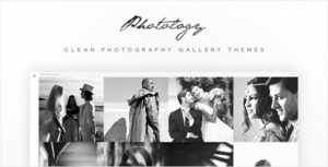 Photology Clean Photography Gallery Themes