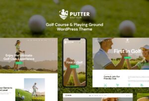 Putter Golf Course & Playing Ground WP Theme