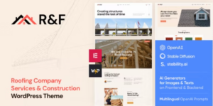 R&F Roof & Floor WP Theme