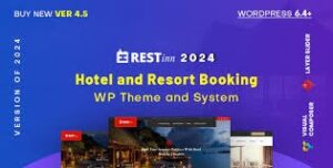 Restinn Hotel Booking WP Theme (One Page and Multipage)