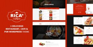 Rica Restaurant & Pub WP Theme