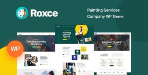Roxce Painting Services WP Theme + RTL