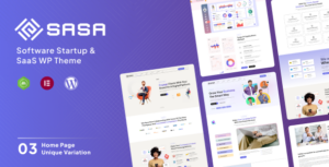 SaSa Startup WP Theme