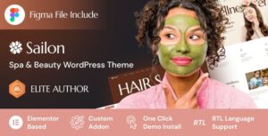 Sailon Spa & Beauty Salon WP Theme
