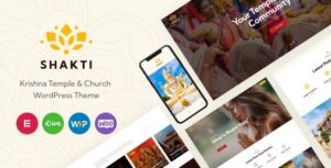 Shakti Krishna Temple & Church WP Theme