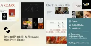 Showmax Personal Portfolio & Showcase WP Theme