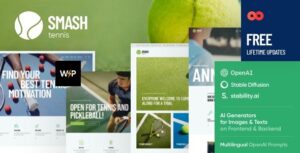 Smash Tennis WP Theme