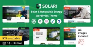 Solari Ecology & Solar Energy WP Theme