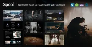 Spool Movie Studios and Filmmakers WP Theme