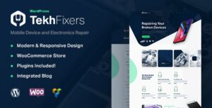 TekhFixers Mobile Device Repair WP Theme