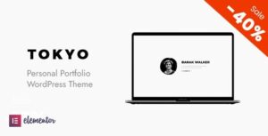 Tokyo Personal Portfolio WP Theme