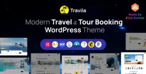 Travila Travel Booking WP Theme