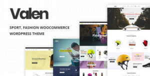 Valen Sport, Fashion WooCommerce WP Theme