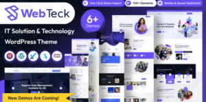 Webteck IT Solution and Technology WP Theme