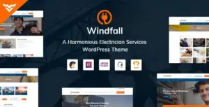 Windfall Electrician Services WP Theme