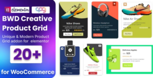 WooCommerce Product Grid for elementor