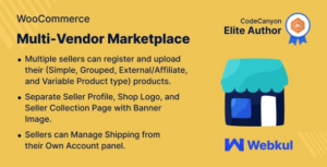 WP WooCommerce Multi Vendor Marketplace Plugin