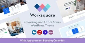 Worksquare Coworking and Office Space WP Theme