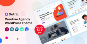 Xotric Creative Agency WP Theme + RTL