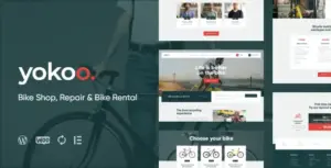 Yokoo Bike Shop & Bicycle Rental WP Theme