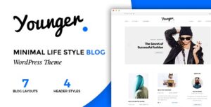 Younger Blogger Personal Blog Theme