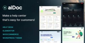 aidoc WP Theme for Documentation, Knowledge Base & Beyond