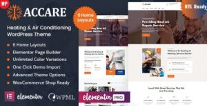 Accare Heating & Air Conditioning WP Theme
