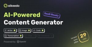 Aikeedo SAAS / OpenAI AI Chat, Content, Image, Voice, Code