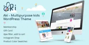 Aki Multipurpose Kids WP Theme