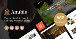Anubis Funeral & Burial Services WP Theme