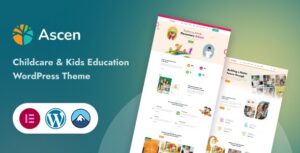Ascen Childcare & Kids Education WP Theme