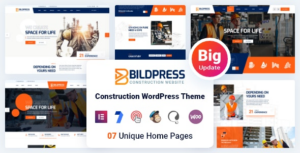 BildPress Construction WP Theme + RTL