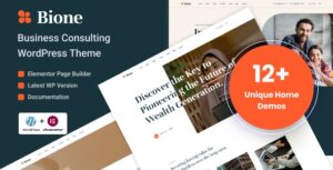Bione Business Consulting WP Theme
