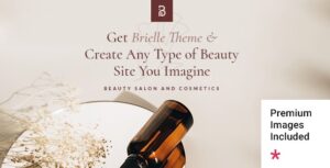 Brielle Beauty Salon and Cosmetics Theme